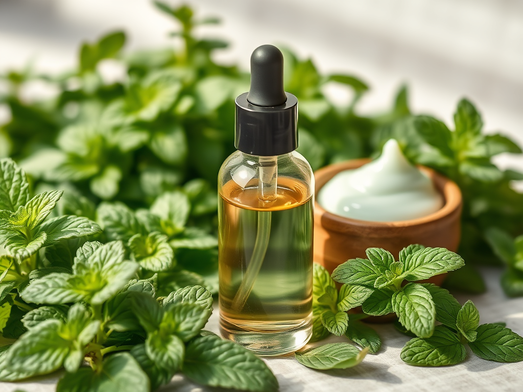Peppermint Oil in Skincare